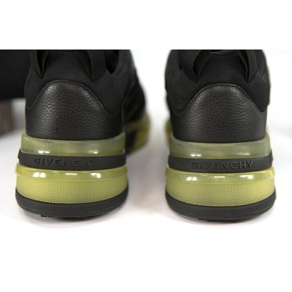 Givenchy GIV 1 Black Calf Leather Oversize Sneakers 38.5 NIB - Picture 9 of 12